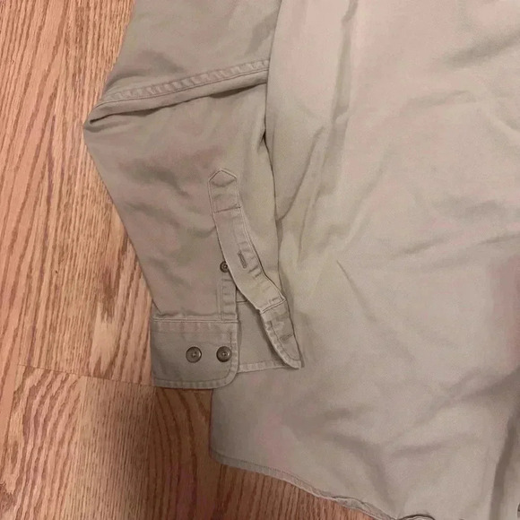 Eddie Bauer Men’s Button Up Size Medium Polo Long Sleeve - Picture 7 of 7